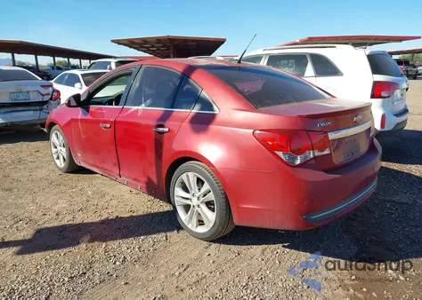 2012 Chevrolet Cruze Ltz z USA, uszkodzony, nr VIN 1G1PH5SC9C7192440